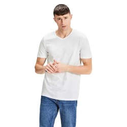 тениска,мъжки,тениски,jack,&,jones,jacbasic,v,neck,2,units,short,sleeve,t,shirt,white,(white)