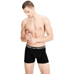 боксерки,мъжко,бельо,jack,&,jones,sense,boxers,3,units,black