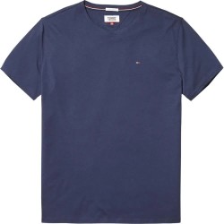 тениска,мъжки,тениски,tommy,jeans,original,regular,fit,crew,short,sleeve,t,shirt,black,iris,(blue)