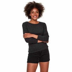 блуза,дамски,пуловери,дамски,плетени,дрехи,vero,moda,care,structure,sweater,dark,grey,melange,(grey)