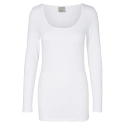тениска,дамски,тениски,vero,moda,my,soft,long,sleeve,t,shirt,bright,white,(white)
