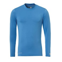 Uhlsport Distinction Colors long sleeve base layer - Blue (Cyan) детско,бельо,uhlsport,distinction,colors,long,sleeve,base,layer,blue,(cyan)