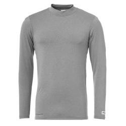Uhlsport Distinction Colors long sleeve base layer - Grey (Dark Grey Mélange) детско,бельо,uhlsport,distinction,colors,long,sleeve,base,layer,grey,(dark,grey,mélange)
