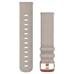 други,аксесоари,garmin,vivomove,hr,strap,rosegold,grey,leather,(grey)