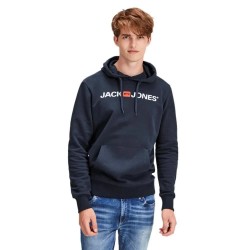 сако,мъжки,пуловери,jack,&,jones,logo,hoodie,blue,(navy,blazer)