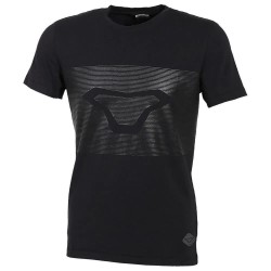 Тениска Macna Striper short sleeve T-shirt - Black (Black) тениска,мъжки,тениски,дамски,тениски,macna,striper,short,sleeve,t,shirt,black,(black)