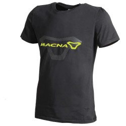 Тениска Macna Logo short sleeve T-shirt - Black (Black) тениска,мъжки,тениски,дамски,тениски,macna,logo,short,sleeve,t,shirt,black,(black)