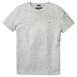 тениска,детски,тениски,tommy,hilfiger,basic,short,sleeve,t,shirt,grey,heather,(grey)