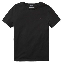 тениска,детски,тениски,tommy,hilfiger,basic,short,sleeve,t,shirt,meteorite,(black)