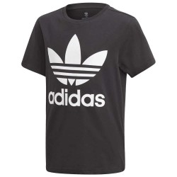 тениска,детски,тениски,adidas,originals,trefoil,short,sleeve,t,shirt,black,white,(black)