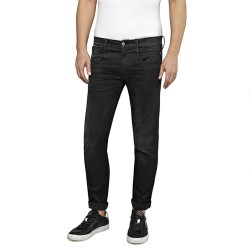дънки,мъжки,панталони,replay,m914,anbass,jeans,black