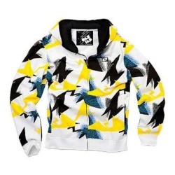 блуза,мъжки,пуловери,one,industries,acapulco,full,zip,sweatshirt,multicolor,(white,yellow)
