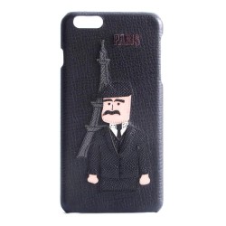 други,аксесоари,dolce,&,gabbana,iphone,6,6s,paris,phone,case,black,(black)