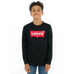 тениска,детски,тениски,levi´s,®,batwing,long,sleeve,t,shirt,black