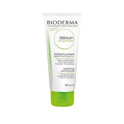 ексфолианти,bioderma,sébium,exfoliating,purifying,gel,100ml,white