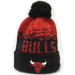 Шапка New era NBA Sport Chicago Bulls beanie - Black (Black) шапка,всички,шапки,new,era,nba,sport,chicago,bulls,beanie,black,(black)