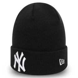 шапка,всички,шапки,new,era,mlb,essential,new,york,yankees,beanie,black,(black,white)
