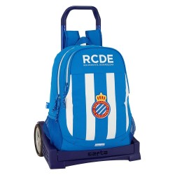 раница,раници,safta,rcd,espanyol,22.5l,evolution,wheeled,backpack,blue,(white,blue)