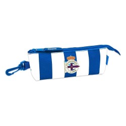 канцеларски,принадлежности,safta,deportivo,de,la,coruña,triangular,pencil,case,white,blue,(white,blue)