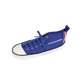 канцеларски,принадлежности,safta,atletico,madrid,sport,shoe,shaped,pencil,case,blue,(blue,red,white)