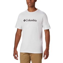 Тениска Columbia CSC Basic Logo short sleeve T-shirt - White (White) тениска,мъжки,тениски,columbia,csc,basic,logo,short,sleeve,t,shirt,white,(white)