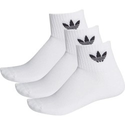 чорапи,мъжки,чорапи,adidas,originals,ankle,mid,socks,3,pairs,white,(white,white,black)