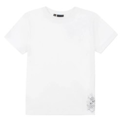 Тениска Beckaro Love Cat short sleeve T-shirt - White (White) тениска,мъжки,тениски,дамски,тениски,beckaro,love,cat,short,sleeve,t,shirt,white,(white)