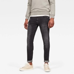 дънки,мъжки,панталони,g,star,revend,skinny,jeans,black,(medium,aged,faded)