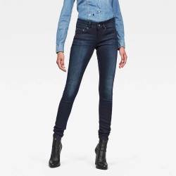 дънки,дамски,панталони,g,star,midge,cody,mid,waist,skinny,jeans,faded,blue,(blue)