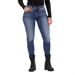 дънки,дамски,панталони,g,star,lynn,mid,waist,super,skinny,jeans,faded,blue,(blue)