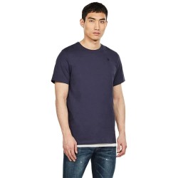 тениска,мъжки,тениски,g,star,base,s,ribbed,short,sleeve,t,shirt,sartho,blue,(blue)