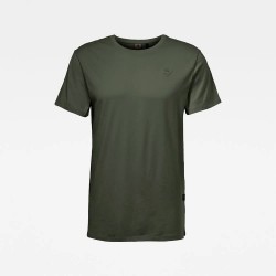тениска,мъжки,тениски,g,star,base,s,ribbed,short,sleeve,t,shirt,green,(wild,rovic,heather)