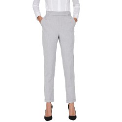 панталони,дамски,панталони,vero,moda,maya,tailored,pants,light,grey,melange,(black)