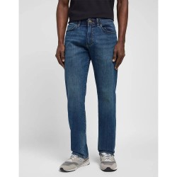 дънки,мъжки,панталони,lee,extreme,motion,straight,jeans,maddox,(blue)