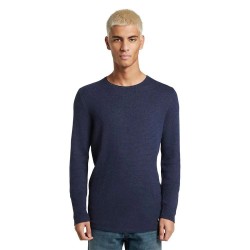 блуза,мъжки,пуловери,tom,tailor,structured,sweater,sky,captain,blue,non,solid,(blue)