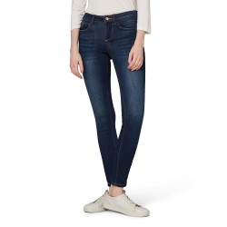Дънки Tom tailor Skinny jeans - Blue (Dark Stone Wash Denim) дънки,дамски,панталони,tom,tailor,skinny,jeans,blue,(dark,stone,wash,denim)