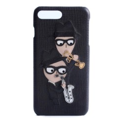 други,аксесоари,dolce,&,gabbana,731772,iphone,7,8,plus,phone,case,black