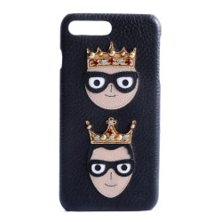 други,аксесоари,dolce,&,gabbana,731774,iphone,7,8,plus,phone,case,black