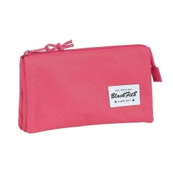 канцеларски,принадлежности,safta,blackfit8,triple,pencil,case,strawberry,(pink)
