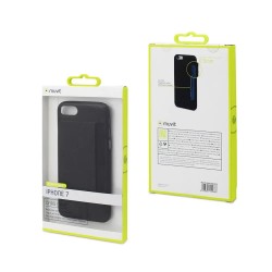 други,аксесоари,muvit,ultra,thin,case,iphone,se,8,7,with,card,holder,silicone,phone,case,black,(black)