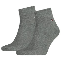 чорапи,мъжки,чорапи,tommy,hilfiger,quarter,short,socks,2,pairs,middle,grey,melange,(grey)