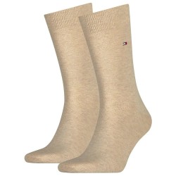 чорапи,мъжки,чорапи,tommy,hilfiger,classic,socks,2,pairs,light,beige,melange,(beige)