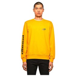 блуза,мъжки,пуловери,diesel,girk,k14,sweatshirt,yellow