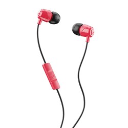 слушалки,слушалки,skullcandy,jib,with,microphone,earphones,red,(red,black)