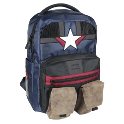 раница,раници,cerdá,captain,america,casual,travel,backpack,blue,(multicolor)