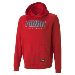 суичър,мъжки,пуловери,puma,athletics,hoodie,high,risk,red,(red)