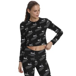 тениска,дамски,тениски,puma,amplified,all,over,prinfitted,long,sleeve,t,shirt,black,(puma,black)