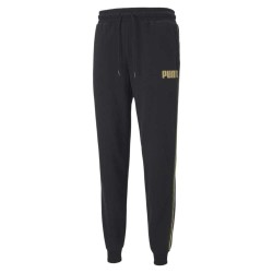 мъжки,панталони,мъжки,панталони,puma,metallic,nights,tape,pants,black