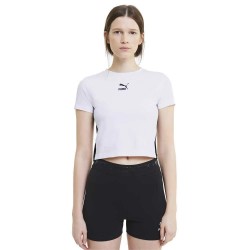 тениска,дамски,тениски,puma,classics,t7,crop,short,sleeve,t,shirt,puma,white,(white)