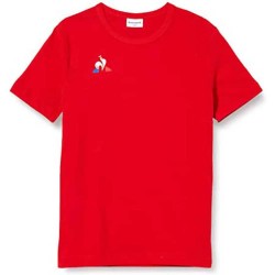 тениска,детски,тениски,le,coq,sportif,presentation,short,sleeve,t,shirt,pur,rouge,(red)